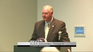 ALEA secretary resigns