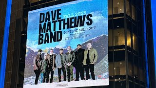 Dave Matthews Band MSG N1 11-18-23 Full Show  Section 226 Row 14 Seat 5