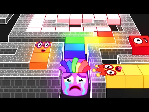 Numberblock Snake 1–10 Escapes the Ultimate Maze | New Episode