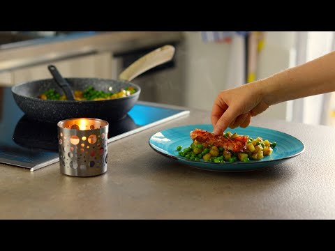 4 POTATOES, PEAS AND BACON AND TAKE THE TASTE TO THE TABLE quick and easy recipe #49