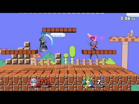 Super Smash Bros. Ultimate Elite! J-AERIAL (Corrin) VS Palutena