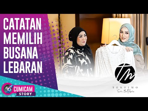 Adelia Pasha Pilih Koleksi Terbaru Sari Batubara Untuk Busana Lebaran Tahun Ini - Cumicam