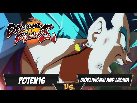 Poten16(SSJ4 Gogeta/SSGSS Gogeta/SSGSS Vegito) Fights LagiNa and IXOblivionXI[DBFZ PS4 EN]