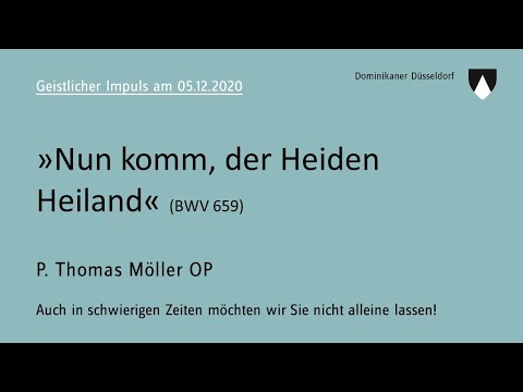 132. Geistlicher Impuls von P. Thomas am 05.12.2020
