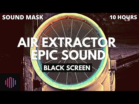 Sound masking air extractor fan  - Extreme extractor fan noise for sound masking from Mexican hotel