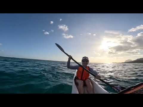 Its all about the Island Sunsets on surfski tour with South Africa Surf Ski