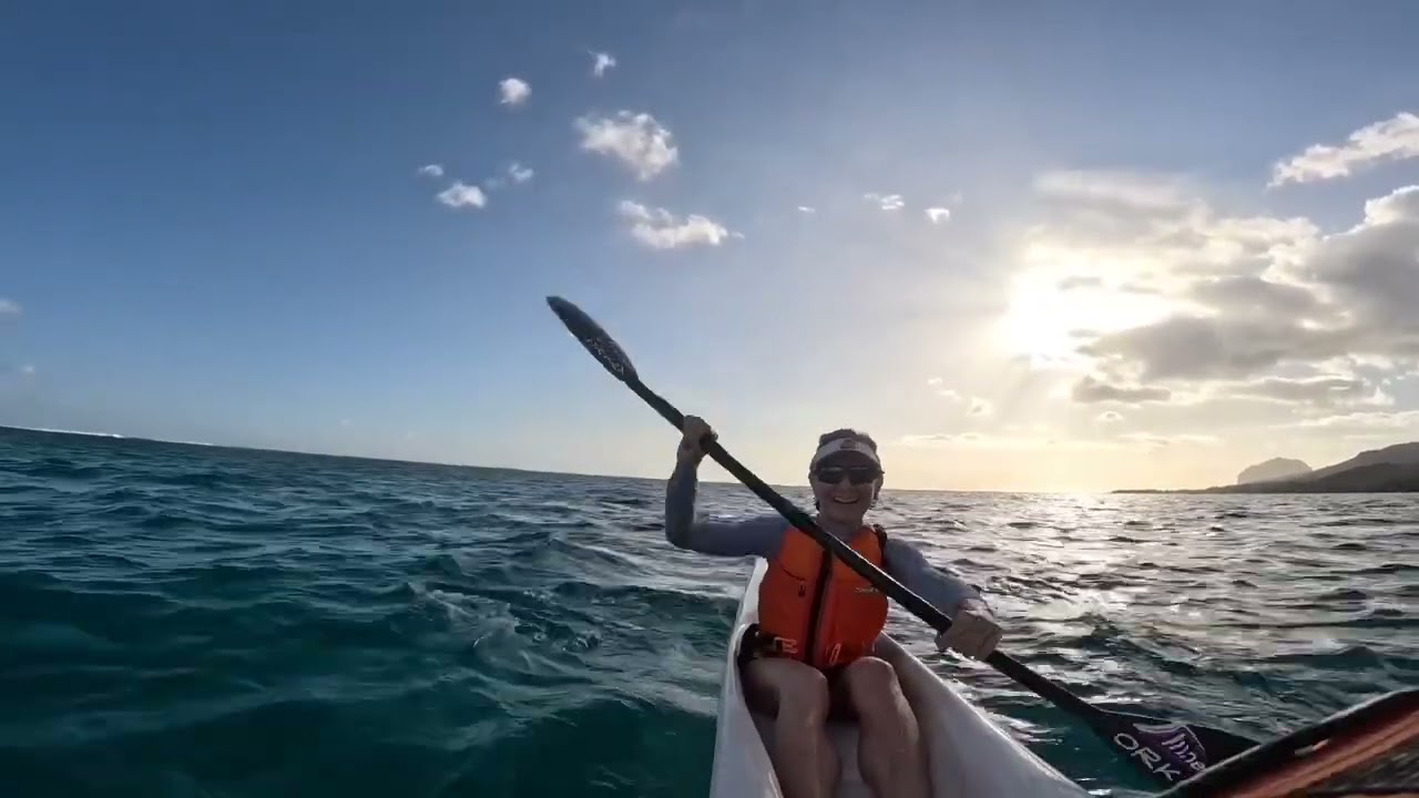 Its all about the Island Sunsets on surfski tour with South Africa Surf Ski