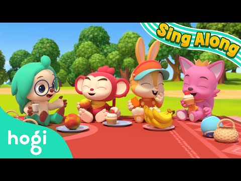 Yes, Yes, Picnic Time! | Yes Yes Song | Sing Along with Hogi | Kids' Rhymes | Pinkfong & Hogi