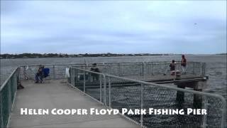 preview picture of video 'Helen Cooper Floyd Park Fishing Pier'