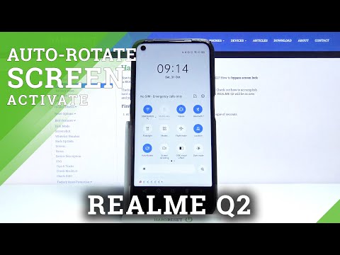 How to Activate Auto Rotate Screen on REALME Q2 – Switch On Auto Rotation