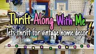 Thrift Along With Me At GOODWILL | Home Decor + Vintage Thrifting To Resell For Profit | Reselling