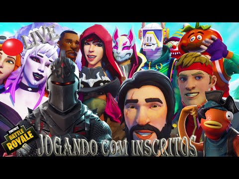 Live de Fortnite - Jogando Salas Personalizadas #2K - apoie na Loja : LARGADOS-GP