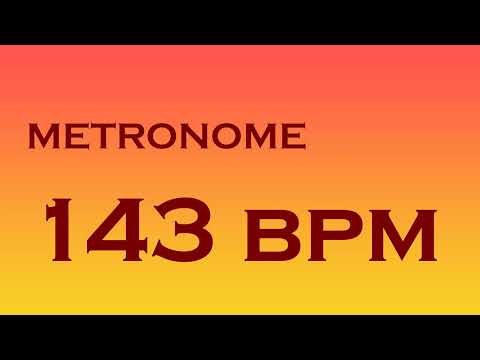 METRONOME 143 BPM 4K