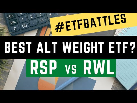 ETF Battles: Which Alternative Weight ETF is Superior for Stock Market Investors?