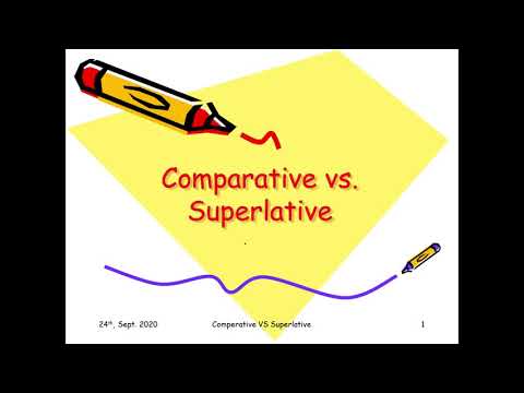 4th-grade comparative and superlative adjectives revision 24th, September 2020