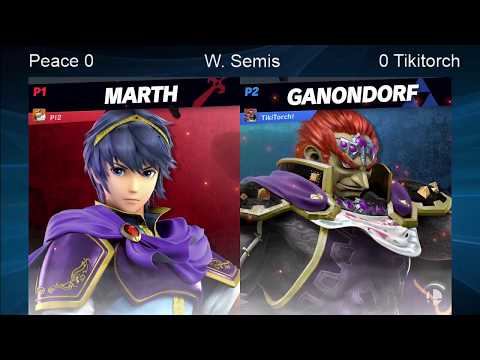 CWA Wifi Weekly 17 - Peace!2 (Marth) vs Tikitorch (Ganondorf) Winners Semifinals