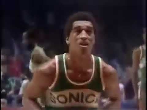 1979 NBA Finals!! Game 1   Seattle Supersonics vs Washington Bullets