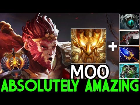 MOO [Monkey King] Absolutely Amazing Plays 74 Min Hard Game 7.23 Dota 2