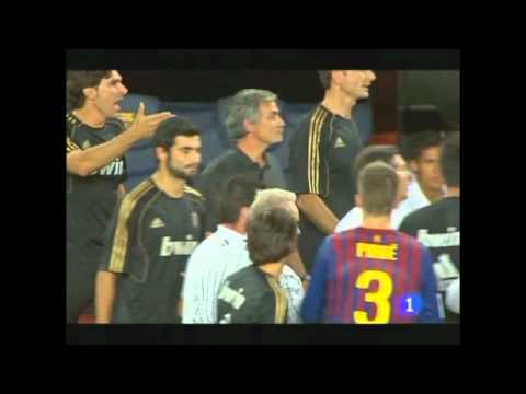 Jose Mourinho Vs Tito Vilanova - Supercopa 2011