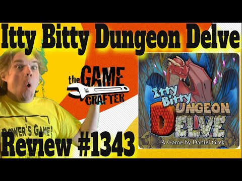 Itty Bitty Dungeon Delve Review - Bower's Game Corner #1343