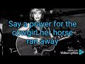 Ballad of a Runaway Horse - Emmylou Harris (Lyrics)