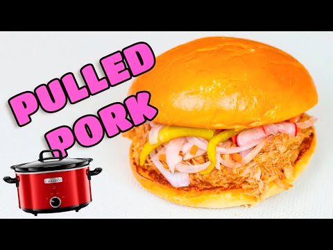 Pulled Pork en olla lenta
