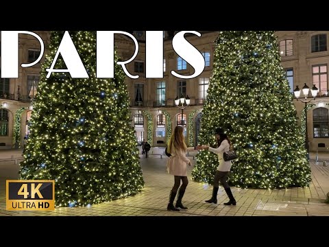 [🇫🇷Paris France 4K 120FPS Walking Tour] 2025 Noël à Paris 🎄Christmas Season Walk🎄 27/NOVEMBER/2025