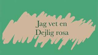 Jag vet en dejlig rosa (Robyn) (Christmas Cover)