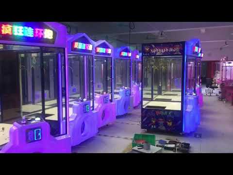 Testing claw machine,will loading container tomorrow