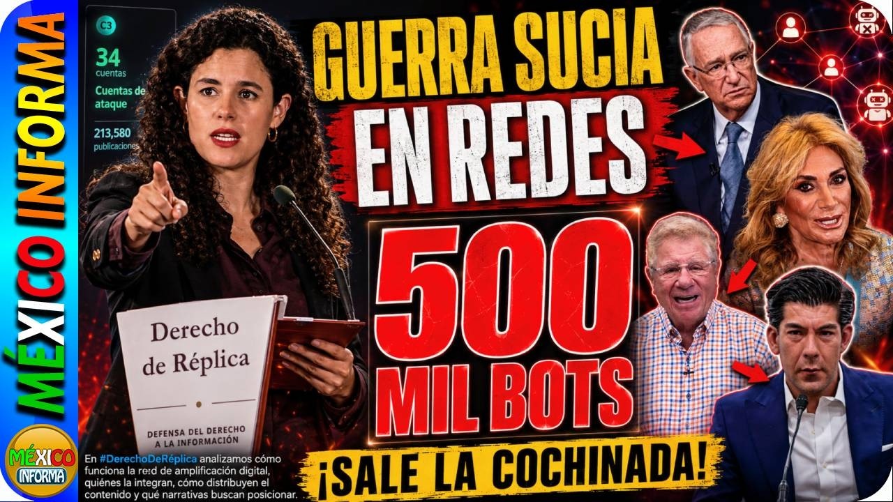 ASÍ OPERAN LOS MAS DE 500 MIL BOTS Y TROLES EN LA GU3RRA SUCIA CONTRA LA 4T. SALE TODO EL ESTUDIO.