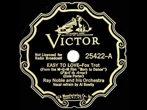 1936 HITS ARCHIVE: Easy To Love - Ray Noble (Al Bowlly, vocal)