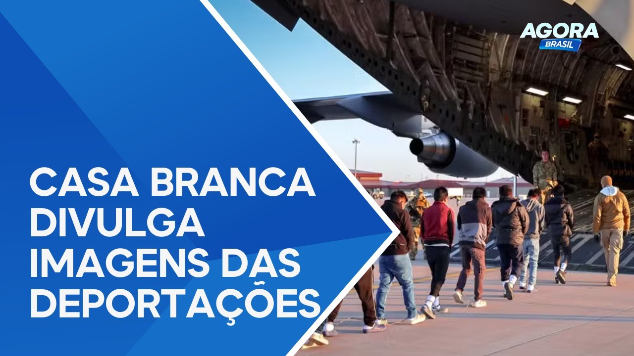 Casa Branca divulga imagens das primeiras deportações; Trump deseja conversar com Kim Jong-un