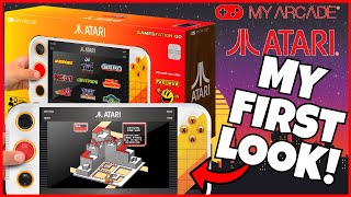 My Arcade Atari Gamestation Go First Impression! Worth $180?