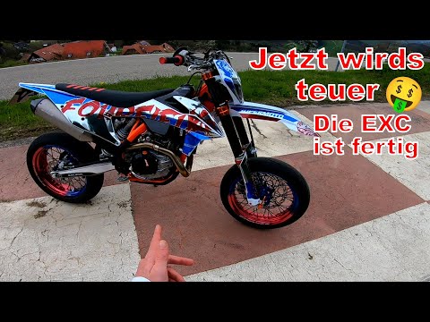 Offene Leistungseintragung | Alle Umbauten und erste Fahrt | KTM EXC 450 |