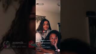 Madison Bailey’s Tik Tok Live With Girlfriend!