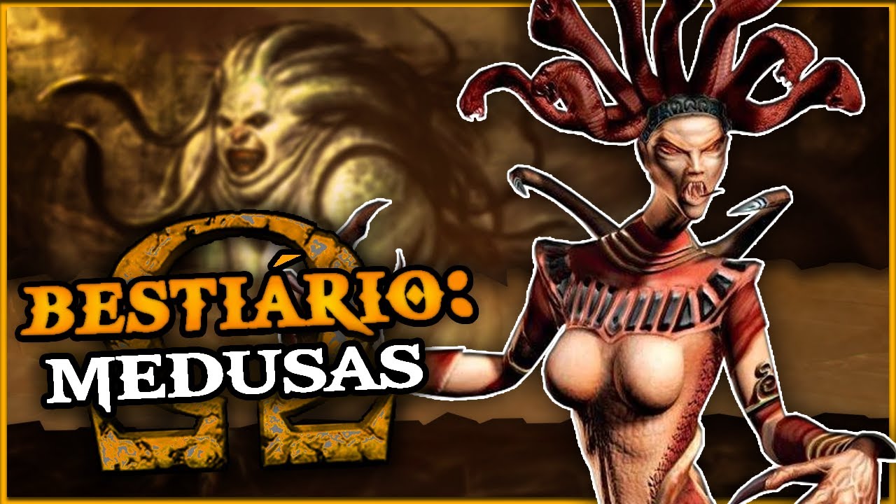 GOD OF WAR: TUDO SOBRE AS MEDUSAS [BESTIÁRIO]