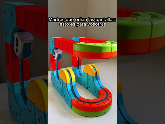 Vídeo relacionado con Goody King Tren Eléctrico Juguete Niños 110 Piezas - 3D Vía Magnética con Señales de Tráfico - DIY Pistas de Cubos Magnéticos Incluye Trenes, Creativo Juego de Construcción Regalo para Niños 4-12 Años