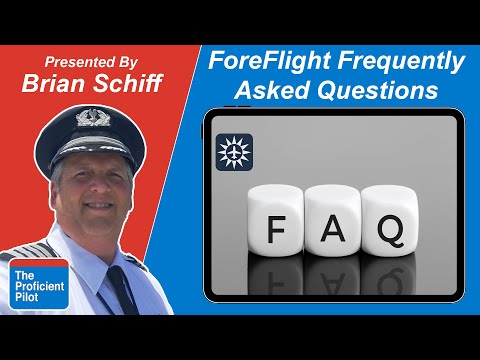 ForeFlight Workshop 14 - Frequently Asked Questions - FAQs