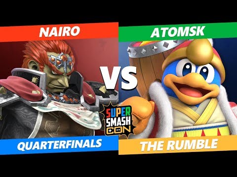 SSC2019 SSBU - NRG Nairo (Ganondorf) VS  AtomSK (Dedede) The Rumble Quarterfinals