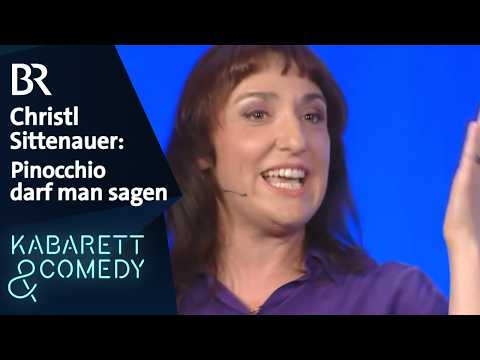 Video Thumbnail: Christl Sittenauer: Pinocchio darf man sagen | schlachthof | BR Kabarett & Comedy