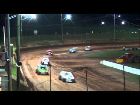 V8 Dirt Modifieds - Heat 2 - Crossley Race Engines Series - Brisbane Speedway - 31.03.12
