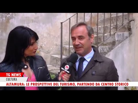 TG News Tele Appula - Altamura: Le prospettive del turismo, partendo da centro storico
