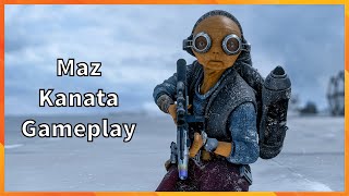 Maz Kanata Gameplay Star Wars Battlefront 2