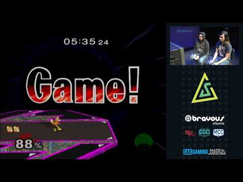 Super Ascension Melee Winners Semi-Finals - DeLuXe|Medz (Fox) vs Napkins (Peach)