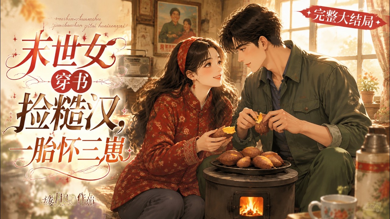 【完结】💕《末世女穿书捡糙汉，一胎怀三崽》末世女姜小希穿书后，被恶毒后妈逼着代替继妹下乡。她?