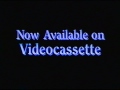 Now Available On Videocassette 1992