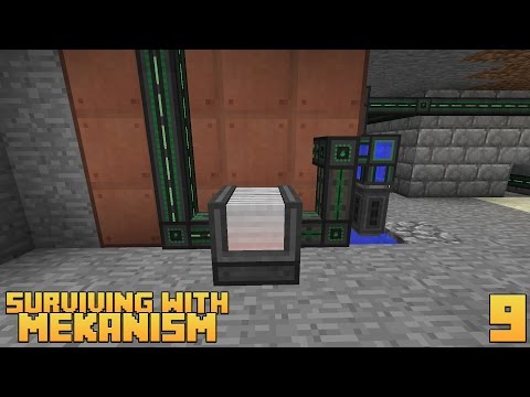 Surviving With Mekanism v9 :: Ep.9 - Resistive Heater & Fuelwood Heater