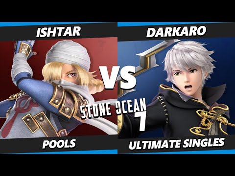 Stone Ocean 7 - Ishtar (Sheik) Vs. DarKaro (Robin) SSBU Ultimate Tournament