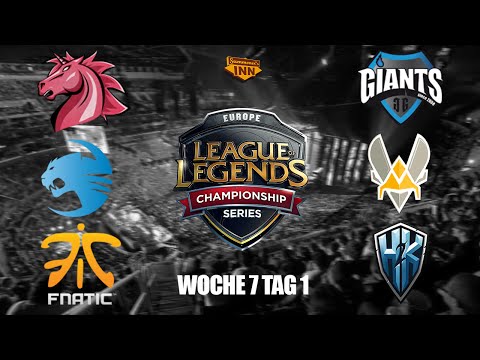 EU LCS Summer | UOL vs. GIA | ROC vs. VIT | FNC vs. H2K | W7D1