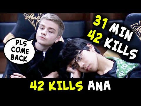 42 KILLS by Ana — more than 1 kill each minute